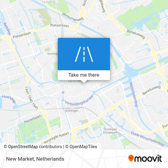 Nieuwe Markt map