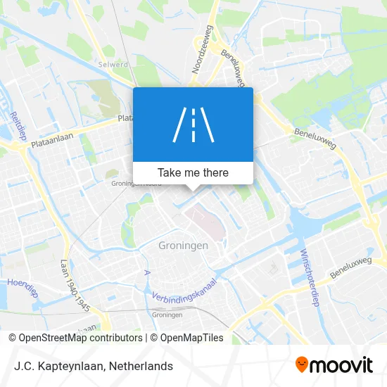 J.C. Kapteynlaan map