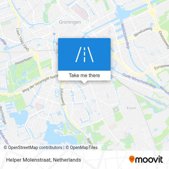 Helper Molenstraat map