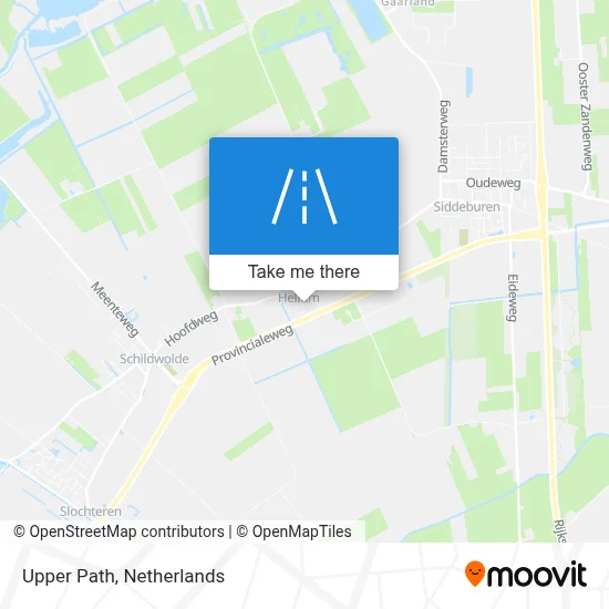 Bovenpad map