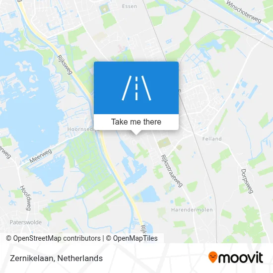 Zernikelaan map