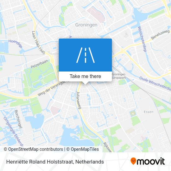 Henriëtte Roland Holststraat map
