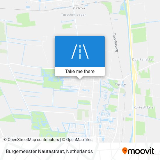 Burgemeester Nautastraat map