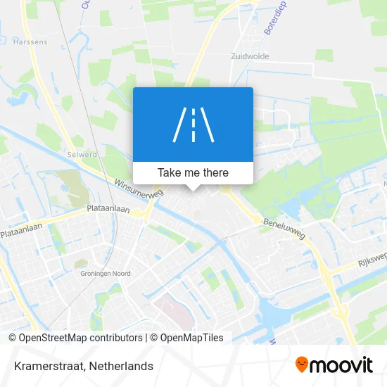 Kramerstraat map