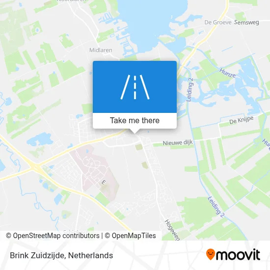 Brink Zuidzijde map