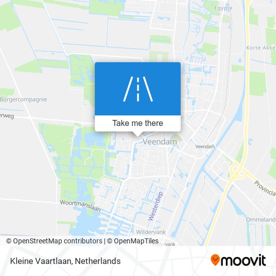 Kleine Vaartlaan map