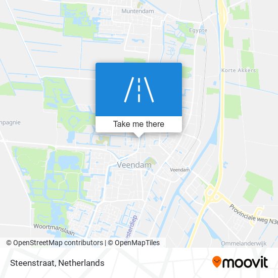 Steenstraat map