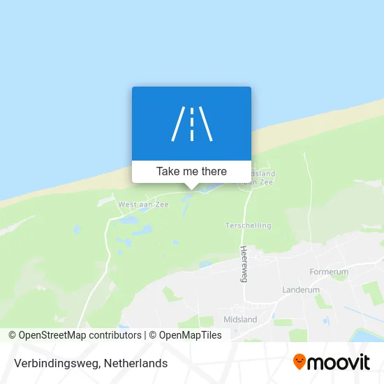Verbindingsweg map