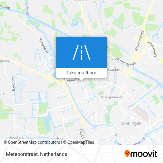 Meteoorstraat map