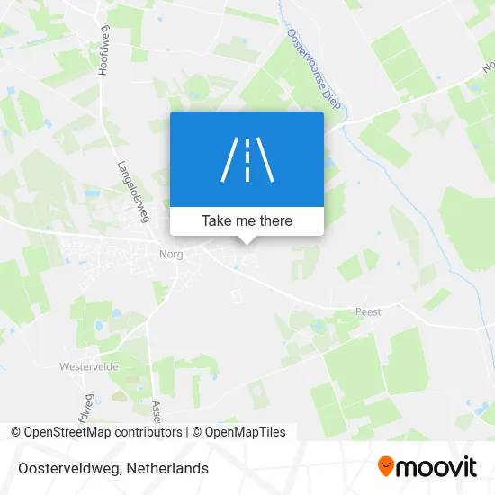 Oosterveldweg map