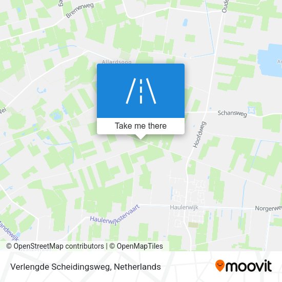 Verlengde Scheidingsweg map