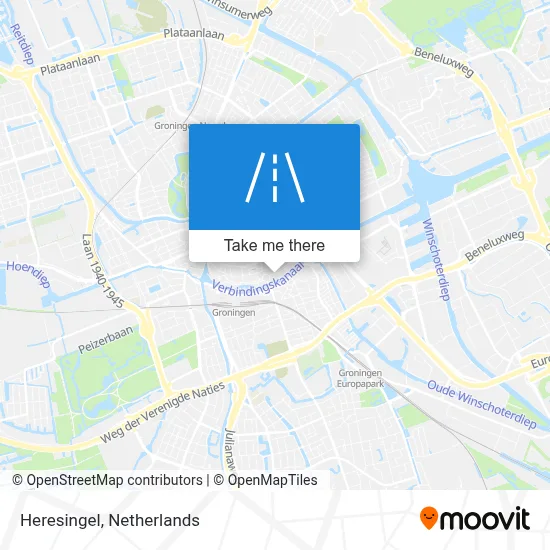 Heresingel map