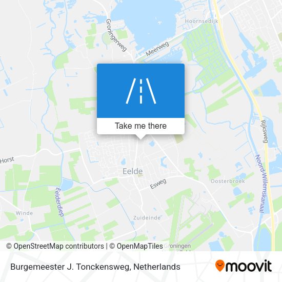 Burgemeester J. Tonckensweg map