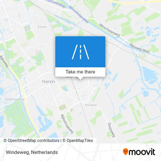 Windeweg map