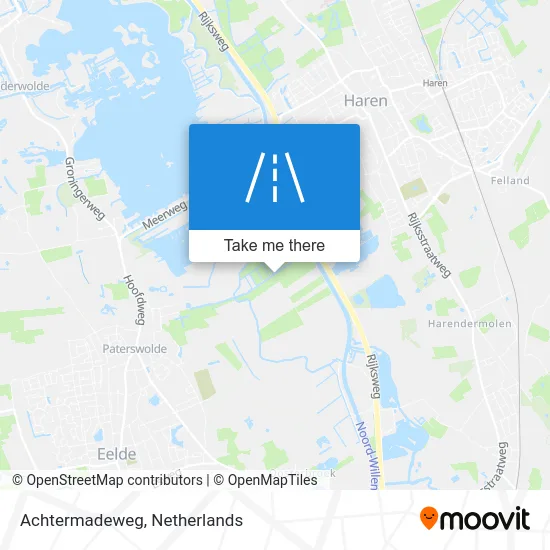 Achtermadeweg map