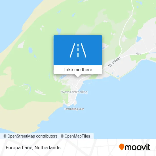 Europalaan map