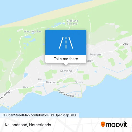 Kallandspad map