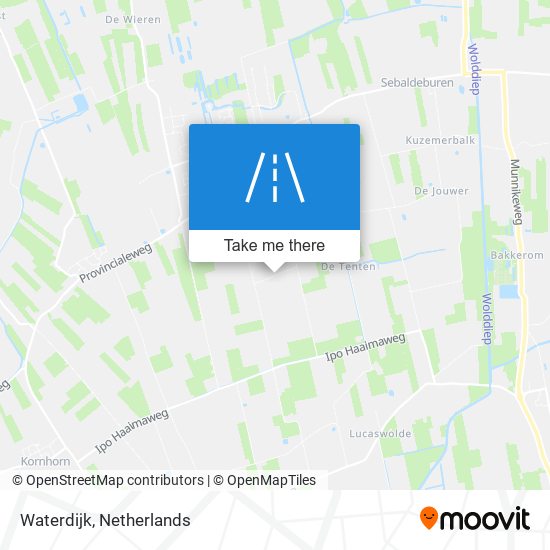 Waterdijk map