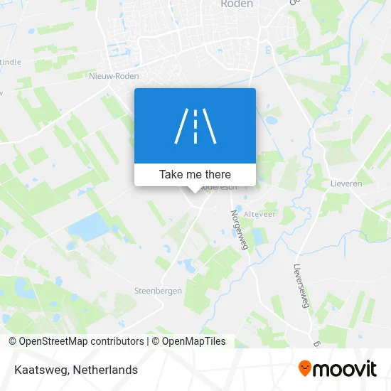 Kaatsweg map