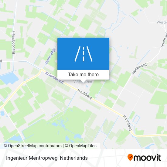 Ingenieur Mentropweg map