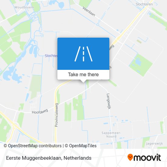 Eerste Muggenbeeklaan map