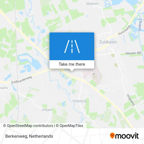 Berkenweg map