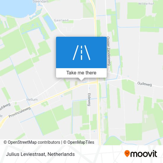 Julius Leviestraat map