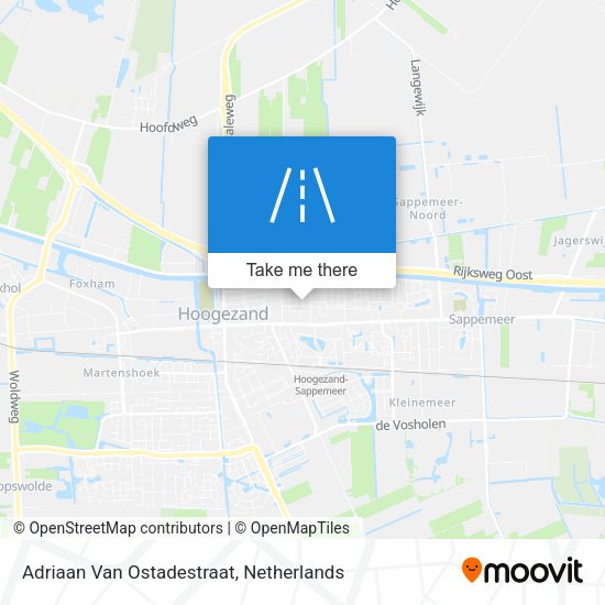 Adriaan Van Ostadestraat map