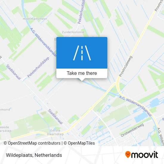 Wildeplaats map