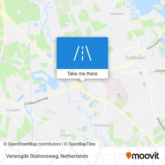 Verlengde Stationsweg map