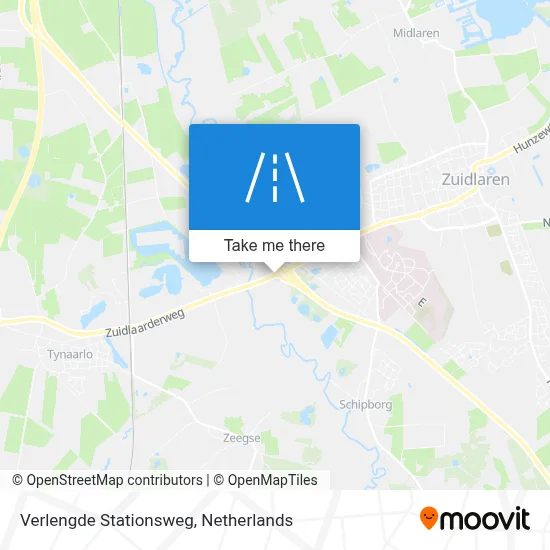 Verlengde Stationsweg map