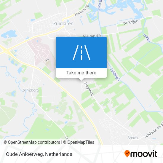 Oude Anloërweg map