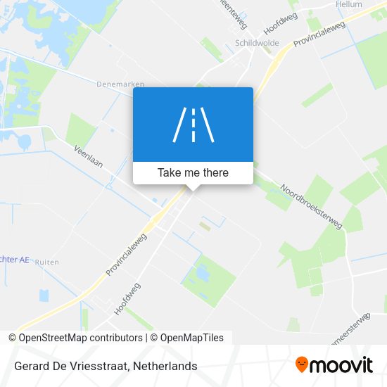 Gerard De Vriesstraat map