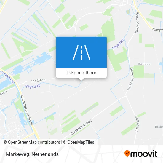 Markeweg map