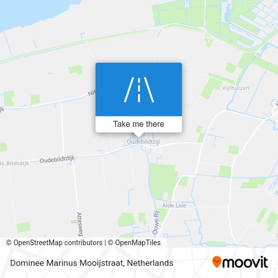 Dominee Marinus Mooijstraat map