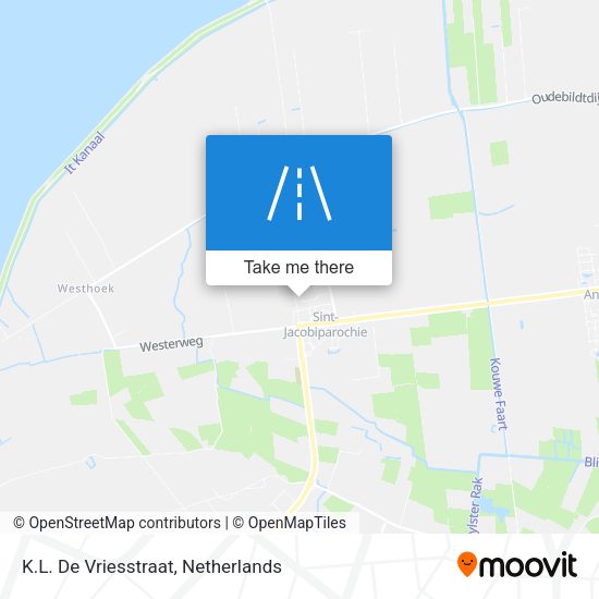 K.L. De Vriesstraat map