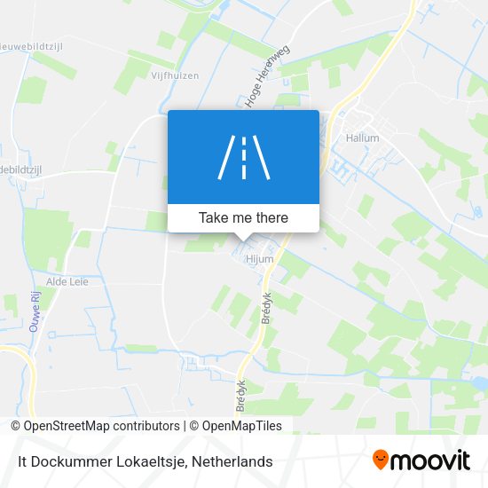 It Dockummer Lokaeltsje map