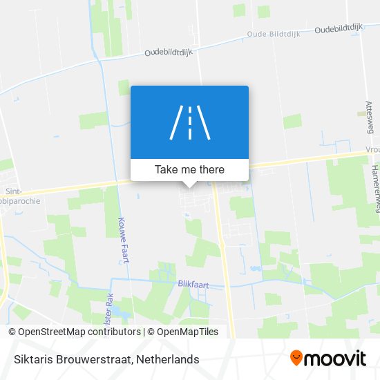 Siktaris Brouwerstraat map