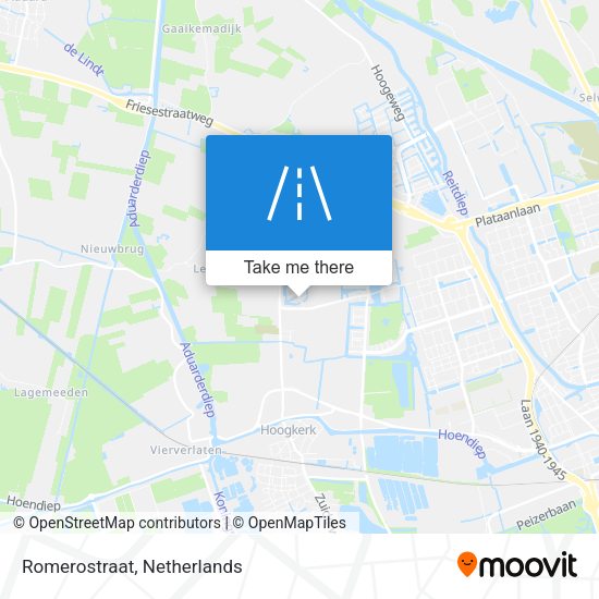 Romerostraat map