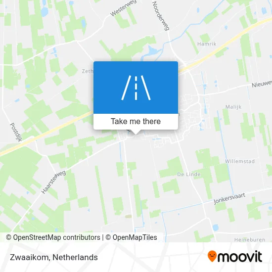 Zwaaikom map