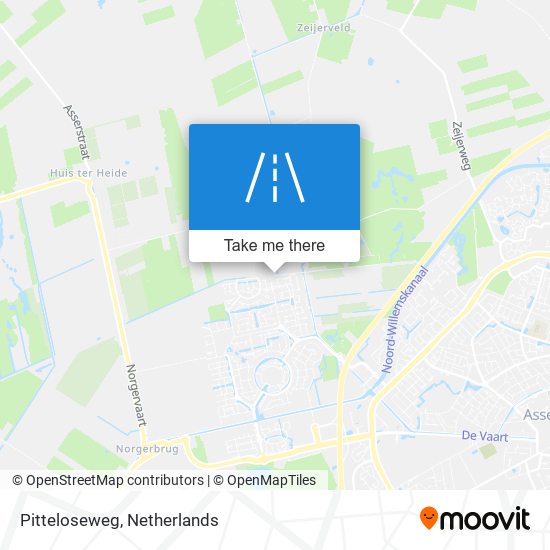 Pitteloseweg map