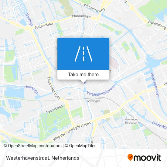 Westerhavenstraat map