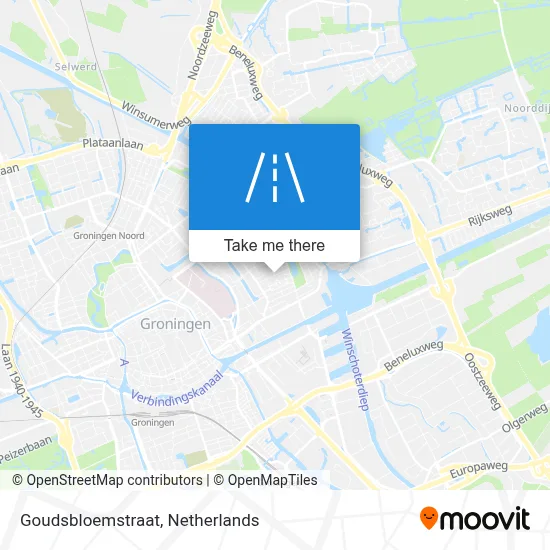 Goudsbloemstraat map