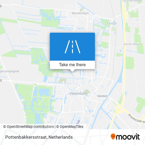 Pottenbakkersstraat map