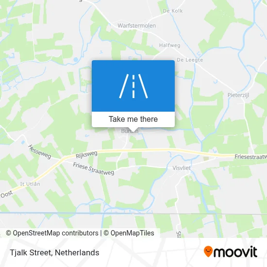 Tjalkstraat map
