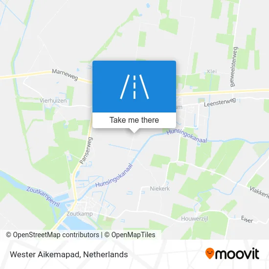 Wester Aikemapad map
