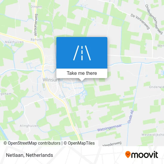 Netlaan map
