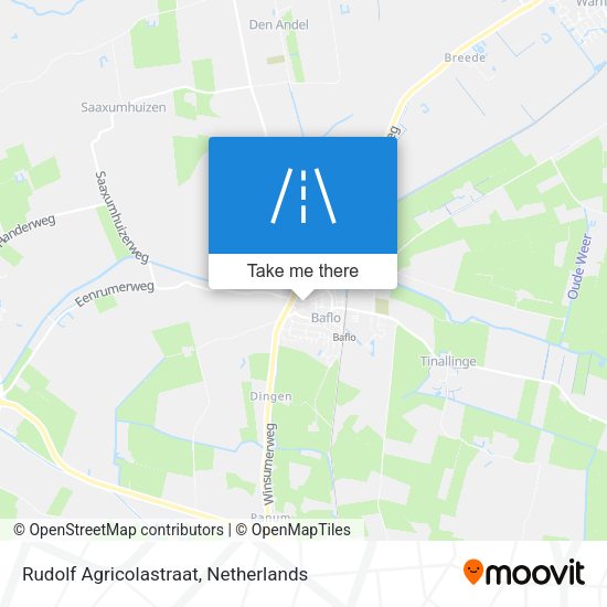 Rudolf Agricolastraat map