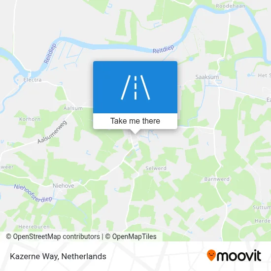 Kazerneweg map