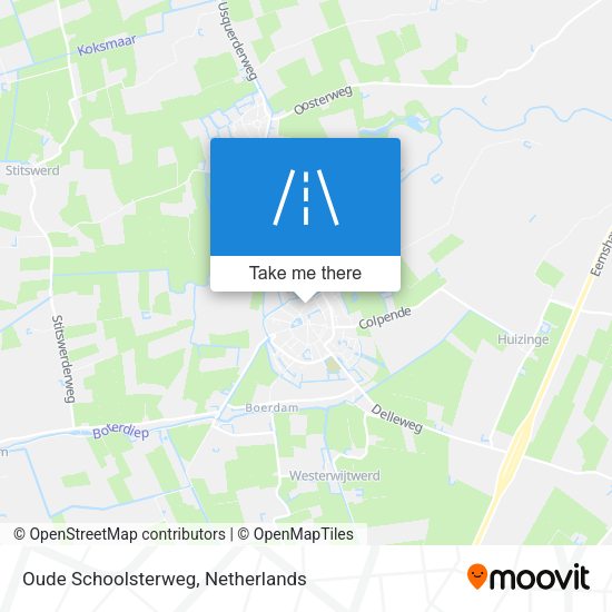 Oude Schoolsterweg map